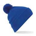 Bright Royal Blue - Front - Beechfield Unisex Adult Original Pom Pom Beanie