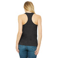 Black - Lifestyle - Bella + Canvas Womens-Ladies Racerback Tank Top