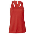 Red - Front - Bella + Canvas Womens-Ladies Racerback Tank Top