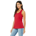 Red - Pack Shot - Bella + Canvas Womens-Ladies Racerback Tank Top