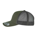 Chocolate Chip-Greyish Brown - Back - Flexfit Retro Trucker Cap