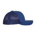 Navy - Side - Flexfit Mesh Trucker Cap