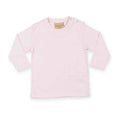 Pale Pink - Back - Larkwood Baby Long-Sleeved T-Shirt