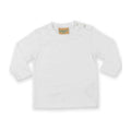 White - Back - Larkwood Baby Long-Sleeved T-Shirt