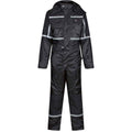 Black - Front - Regatta Unisex Adult Pro Waterproof Overalls