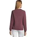 Ox Blood - Side - SOLS Womens-Ladies Sully Heathered Sweatshirt