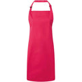 Hot Pink - Front - Premier Unisex Adult Colours Full Apron