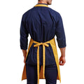 Mustard - Back - Premier Unisex Adult Colours Full Apron