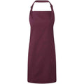 Aubergine - Front - Premier Unisex Adult Colours Full Apron