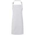 White - Front - Premier Unisex Adult Colours Full Apron