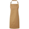 Camel - Front - Premier Unisex Adult Colours Full Apron