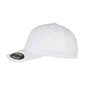 White - Back - Flexfit Recycled Polyester Baseball Cap