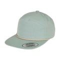 Blueish Green - Back - Flexfit Braided Baseball Cap