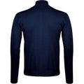 Navy - Back - SOLS Mens Gordon Full Zip Cardigan