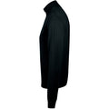 Black - Side - SOLS Mens Gordon Full Zip Cardigan