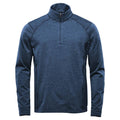 Heather Navy - Front - Stormtech Mens Treeline Heather Fleece Top