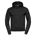 Black - Front - Russell Mens Authentic Hoodie