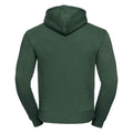 Bottle Green - Back - Russell Mens Authentic Hoodie