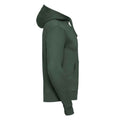 Bottle Green - Side - Russell Mens Authentic Hoodie