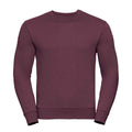 Burgundy - Front - Russell Mens Authentic Sweatshirt