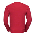 Classic Red - Back - Russell Mens Authentic Sweatshirt