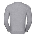 Light Oxford - Back - Russell Mens Authentic Sweatshirt