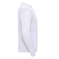 White - Side - Russell Mens Authentic Sweatshirt