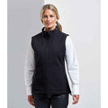 Black - Back - Premier Womens-Ladies Windchecker Gilet