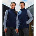 Navy - Back - Premier Womens-Ladies Windchecker Gilet