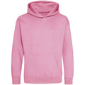 Candyfloss Pink - Front - Awdis Childrens-Kids Hoodie