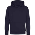 New French Navy - Front - Awdis Childrens-Kids Hoodie