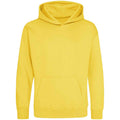 Sun Yellow - Front - Awdis Childrens-Kids Hoodie