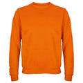 Orange - Front - SOLS Unisex Adult Columbia Sweatshirt