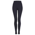 Navy - Front - Finden & Hales Womens-Ladies Team Leggings