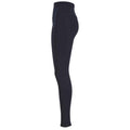 Navy - Back - Finden & Hales Womens-Ladies Team Leggings