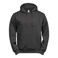 Dark Grey - Front - Tee Jays Mens Organic Hoodie