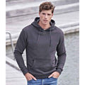 Dark Grey - Back - Tee Jays Mens Organic Hoodie