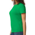 Irish Green - Side - Gildan Womens-Ladies Soft Midweight T-Shirt