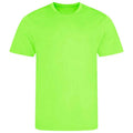 Electric Green - Front - AWDis Cool Childrens-Kids T-Shirt