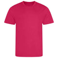 Hot Pink - Front - AWDis Cool Childrens-Kids T-Shirt