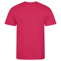 Hot Pink - Back - AWDis Cool Childrens-Kids T-Shirt