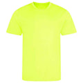 Electric Yellow - Front - AWDis Cool Childrens-Kids T-Shirt