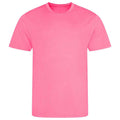 Electric Pink - Front - AWDis Cool Childrens-Kids T-Shirt