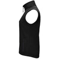 Black - Back - SOLS Womens-Ladies Race Softshell Gilet