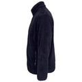 Navy - Back - SOLS Unisex Adult Finch Fluffy Jacket