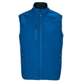 Royal Blue - Front - SOLS Mens Falcon Softshell Recycled Body Warmer