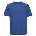 Bright Royal Blue - Front - Russell Mens Ringspun Cotton Classic T-Shirt