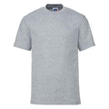 Light Oxford - Front - Russell Mens Ringspun Cotton Classic T-Shirt