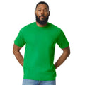 Irish Green - Front - Gildan Mens Midweight Soft Touch T-Shirt