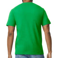 Irish Green - Back - Gildan Mens Midweight Soft Touch T-Shirt